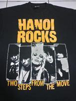 Vintažiniai Reti Hanoi Rocks Grupės Marškinėliai Suaugusiems S-5XL IL222 Unisex Marškinėliai M