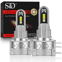 2Pcs H15 LED Headlight Bulbs High Power 6000K High Beam 120W 40000LM Turbo Headlamp DRL Driving Lamp For Volkswagen Golf 6/7 BMW 12V H15