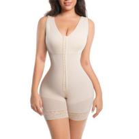 Tummy Control Shapewear for Women Wireless Breast Support Shaper Seamless Bodysuit for Tummy & Hip Lifting Breathable Postpartum Recovery Underwear L abrikosas