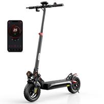 iScooter iX4 Elektrinis paspirtukas 800W variklis 15Ah baterija 10 colių visureigio padangos Dviguba pakaba Maksimalus greitis 25 km/h 40-45 km nuotolis Suaugusiųjų elektriniai paspirtukai