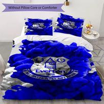Everton FC Rašto Patalynės Komplektas Antklodės Užvalkalas Pagalvės Užvalkalas Namų Dekoras Gimtadienio Dovana (1 * antklodės užvalkalas + 2 * pagalvės užvalkalai be šerdies)41 135x200cm
