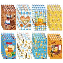 8-Pack Oktoberfest Spiral Notebook German Beer Festival Mini Pocket Notepad Bavarian Journal for Students Party Favors Gift