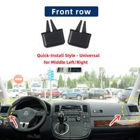 7E5819204 7E5819203 Skirta VW T5 Transporter Multivan 2008-2012 Oro kondicionieriaus ventiliacijos angos spaustukas Oro kondicionieriaus ventiliacijos grotelių slankiojantis spaustukas Apdailos detalė