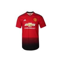 Adidas Autentiškas „Manchester United“ marškinėlis 2019 m. Namų futbolo marškinėlis Vyriškas Raudonas CG0037- M