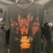 City Morgue Grupė Dobermanas Albumas Trumpomis Rankovėmis Marškinėliai Vyrams Moterims Marškinėliai UU402 Unisex Marškinėliai S