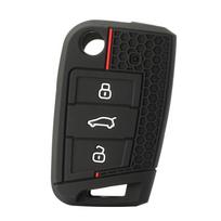 Car Remote Key Case Cover For Vw Golf 7 Gti Polo T-Cross T-Roc Touran Tiguan Skoda Octavia Rapid Kodiaq Fabia Seat Ibiza Leon