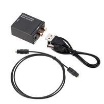 Digital to Analog Audios Converter Optical Fibers Coaxial Toslink To Audios Decoders Amplifier Digital Fibers Conversion 1