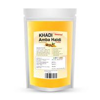 Khadi Omorose Kasturi Haldi (Amba Haldi) Powder | For Glowing Skin | 100 Gm