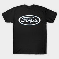 Men Black Print T-shirt Fomoco No-Cut Transfer Paper Print Cotton Tshirt 2XL juoda