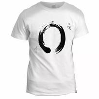 Japoniškas Enso ratas T-shirt Japonija Kaligrafija Budizmas Yogo Zen 1 Dovana Tėčiui Mamai Unisex T-shirt L