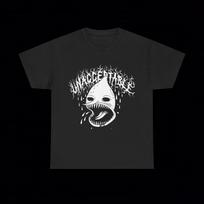 Lemongrab NEPRIIMTINA Adventure Time marškinėliai juodi metalo roko gotiški emo grunge Unisex marškinėliai M