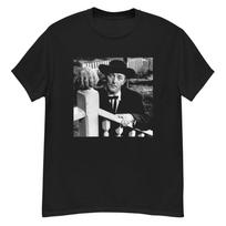 Medžiotojo naktis (1955 Robert Mitchum marškinėliai Gerbėjo dovana Unisex marškinėliai XXXL gray