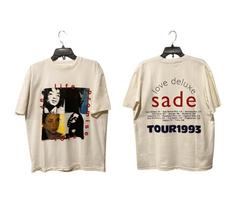 Sade Love Tour 1993 T Shirt 90s Sade Album Concert Unisex T-Shirt M