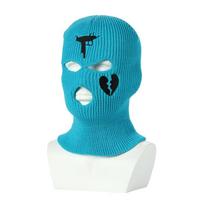 New Full Face Cover Ski Mask Hat 3 Holes Balaclava Army Tactical CS Windproof Knit Beanies Bonnet Winter Warm Unisex Cap
