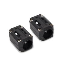 Motociklo variklio apsaugos apsauginis buferis dekoratyvinis blokas modifikuotas 25mm-28mm amortizatorius 2vnt.