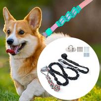 Dog Outdoor Bungee Hanging Toy, Interactive Tug Toy Rope for Pitbull juoda