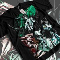 Ulquiorra Bleach T-Shirt Cifer Ichigo Kurosaki Manga Horror Anime Shirt All Size L