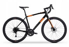 Dviratis gravel Tabou Gravo 2.0, 28 ", XL rėmas, juoda sp./oranžinė sp.