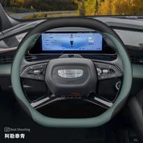 Odinis automobilio vairo užvalkalas Geely Starray Cityray Preface 2025 2026 Priedas Double D Altay green