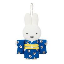 Sekiguchi Japanesque Miffy Kimono Mascot Keychain with Floral Pattern 608669