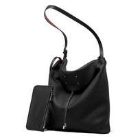 The top layer cowhide tote bag hobo armpit bag simple fashion bucket bag one-shoulder crossbody bag women's new winter Mouth 38*bottom 31*6*32 juoda