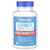Vitassium, Electrolyte Capsules, Extra Strength, Size  00 , 100 Veggie Capsules