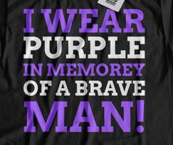 Unisex Purple Heart T-Shirt US Military Fallen Solider Gifts S