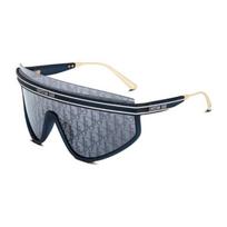 Dior Club Shield Akiniai nuo saulės Tamsiai mėlyni Moteriški Akinių rėmeliai Mėlyni DIORCLUB-M2U-31B8 Basic Packaging-Eyeglass Case+Box,F,Blue