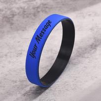 Personalizuotos silikoninės apyrankės moterims ir vyrams, individualizuotas guminis bangle, graviruota dovana renginiams, vakarėliams, sąmoningumui 19cm