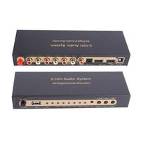 HDMI Audio Analog Surround Sound Audio Sound HD Multimedia Digital Sound Extractor Converter for Home and Extractor, Decoder, 5.1CH Decoder, juoda