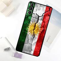 Kurdistano vėliavos telefono dėklas, skirtas Samsung Galaxy S25 S26 Ultra S20 S21 S22 S23 S24 Ultra S10 Plus S25 FE Dangtelis Galaxy S26Ultra
