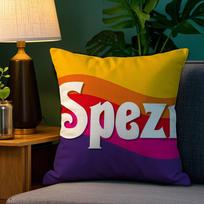 PPaulaner Spezi Logotipo Pagalvės Užvalkalas Pliušinis Audinys Minkštas Dvišalis Spaudinys Sofos Pagalvės Užvalkalas Dekoratyvinės Pagalvės Užvalkalai 45x45cm
