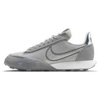 Nike Waffle Racer 2X Amortizuojantys Kvėpuojantys Lengvi Žemi Atsitiktiniai Batai GS Pilki Balti DD8684-001 42