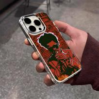 The W-Weeknd XO Singer Phone Case For IPhone 17 Air 16 E 15 14 13 12 11 Plus Pro Max Electroplated Transparent Soft Shell iPhone 15 Pro Max