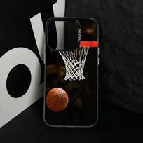B-Krepšinio telefono dėklas, skirtas iPhone 17,16,15,14,13,12,11 Plus,Pro Max,XS,Spalvingas sidabrinis telefono dėklas Funda Cover iPhone17promax
