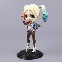 Fashion Ugly Harley Quinn Cartoon Action Figure Toy Cake Ornament Ugly Girl GK Model Car Decor Kids Charm Birthday Gift