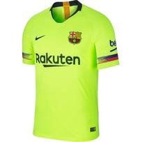 Nike FC Barcelona Vapor Match Išvykos marškinėliai 2018/19 Futbolo marškinėliai Vyriški Geltoni Žali 918912-702 S