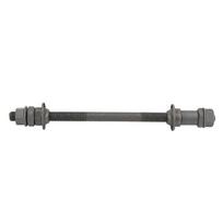 190 mm ilgio kalnų dviračio stebulės ašis Galinė ašis 3/8 colio skersmens greito atleidimo stebulė Daugiažvaigždės dviračio galinė tuščiavidurė ašis