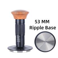 Auto Release Espresso Machine Tamper SUS304 with Markings Spring Loaded Tamper Eco-Friendly Sound Feedback Coffee Powder Hammer