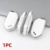 TPU automobilio raktų dėklas Kia Picanto Sorento Telluride Carnival Ev3 Ev5 Ev9 K3 K4 K5 automobilių raktų dangtelis apsauginis korpusas priedai gray