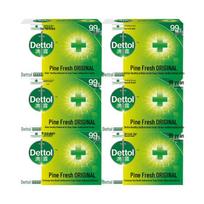 Dettol Pine Fresh Antiseptic Soap (6-Pack)