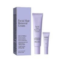 Facial Hair Removal Cream + Calming Serum, Hair Removal Epilator Cream, Soothing Gentle Formula 1pc