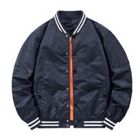 Versatile New Baseball Uniforms Men's Spring and Autumn Thin Bomber Jackets Men's and Women's Couple Tops S