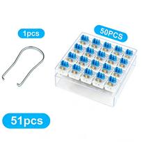 50/100pcs Keyboard Switch Keyboard Clicker Key Replacement 3Pin Tactile Switch For MX-style Mechanical Keyboards
