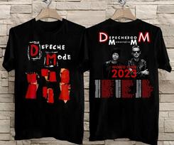 Depeche Mode Memento Mori World Tour 2023  Black All Size S to 5XL Shirt AH841 Unisex T-Shirt XXXXL