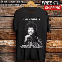 Nauji Jimi Hendrix Dainininko Marškinėliai Medvilniniai Vyriški Visų Dydžių Unisex T-Shirt S black