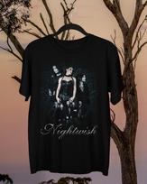 Nightwish Members T-Shirt Short Sleeve Cotton Black Men All Size Unisex T-Shirt XXXL