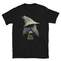 SMOOKING GANDALF HOBITAS ŽIEDŲ VALDOVAS SPAUSDINTAS MARŠKINĖLIAI Unisex Marškinėliai L gray