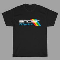 Sinclair ZX Spectrum Men#039;s Black Size S to 3XL Unisex T-Shirt S
