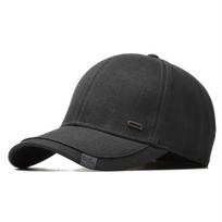 NORTHWOOD Medvilninės vyriškos kepurės Klasikinė Snapback kepurė visiems sezonams Reguliuojama beisbolo kepurė Vyriška kepurė 56-60 cm tamsiai pilka spalva